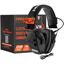 ZOHAN Ear Protection Electronic Hearing Protection Sparta Active Protector for Shooting Earmuffs NRR 23Db Noise Reduction