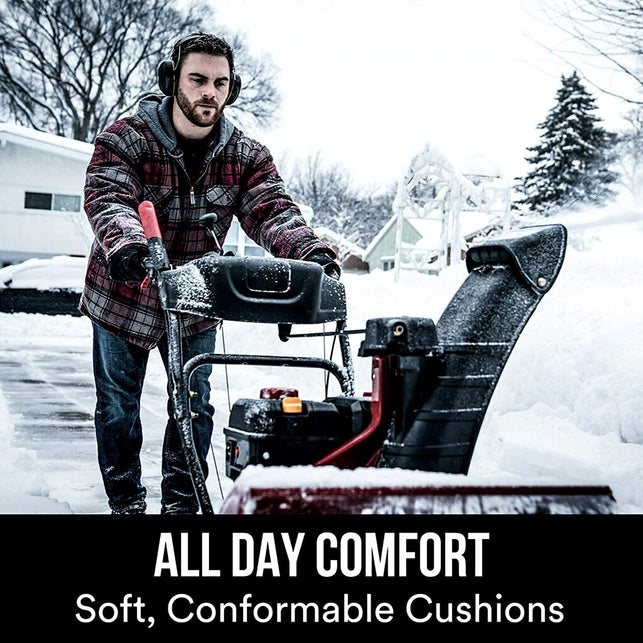 3M Worktunes Connect Hearing Protector with Bluetooth Wireless Technology, 24 Db NRR, Hearing Protection Safety Earmuffs,Black