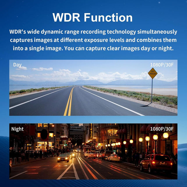 Motorcycle Dash Cam 1080P Dual HD Camera Front and Rear View, IP67 Waterproof 150° Wide Angle, Built-In Wifi, G-Sensor, WDR, Tire Pressure Monitoring, Starvis Night Vision (D10Plus)