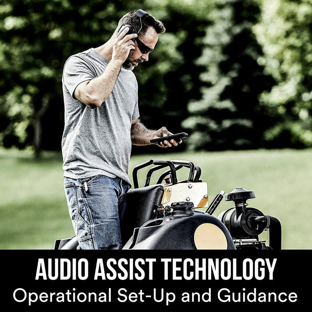 3M Worktunes Connect Hearing Protector with Bluetooth Wireless Technology, 24 Db NRR, Hearing Protection Safety Earmuffs,Black