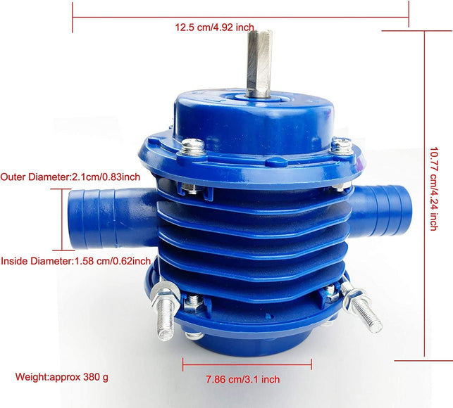 Becho Newest Portable Miniature Self-Priming Powered Pump Centrifugal Household Small Water Pump Drill Pump