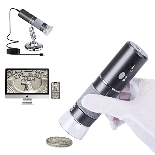 Cainda HD 4K 3840x2160P WiFi Digital Microscope Camera for iPhone