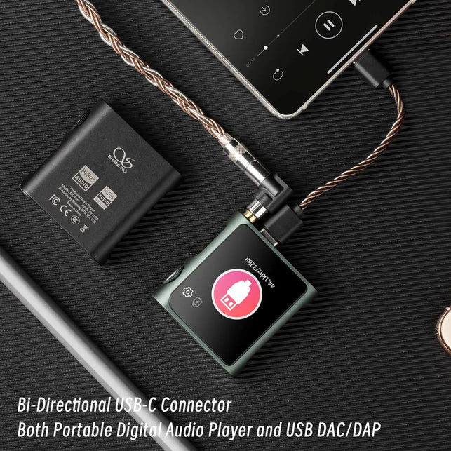 SHANLING M0 Pro Hi-Res Audio HIFI Bluetooth Portable Music MP3 Player DAP USB DAC Dual ES9219C LDAC Aptx PCM384 DSD128