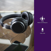 Philips H9505 Hybrid Active Noise Canceling (ANC) over Ear Wireless Bluetooth Pro-Performance Headphones with Multipoint Bluetooth Connection