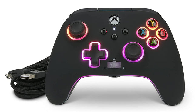 Powera Spectra Infinity Enhanced Wired Controller for Xbox Series X|S- Black