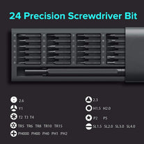Xiaomi Mi Precision Screwdriver Set, 24 Magnetic Driver Bit Set, Pocket Screwdriver Tool Set, Mini Screwdriver Kit, Repair Tool Kit for Electronics