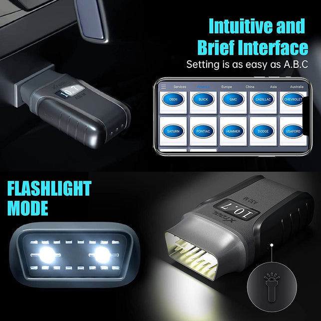 XTOOL Anyscan A30M Wireless BT OBD2 Scanner (NO Update Fee) for Android & Ios, 2023 Newest Bi-Directional Scan Tool with All Systems Diagnostics, 21 Services, ABS Bleeding, Upgraded Ver. of A30, A30D