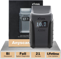 XTOOL Anyscan A30M Wireless BT OBD2 Scanner (NO Update Fee) for Android & Ios, 2023 Newest Bi-Directional Scan Tool with All Systems Diagnostics, 21 Services, ABS Bleeding, Upgraded Ver. of A30, A30D