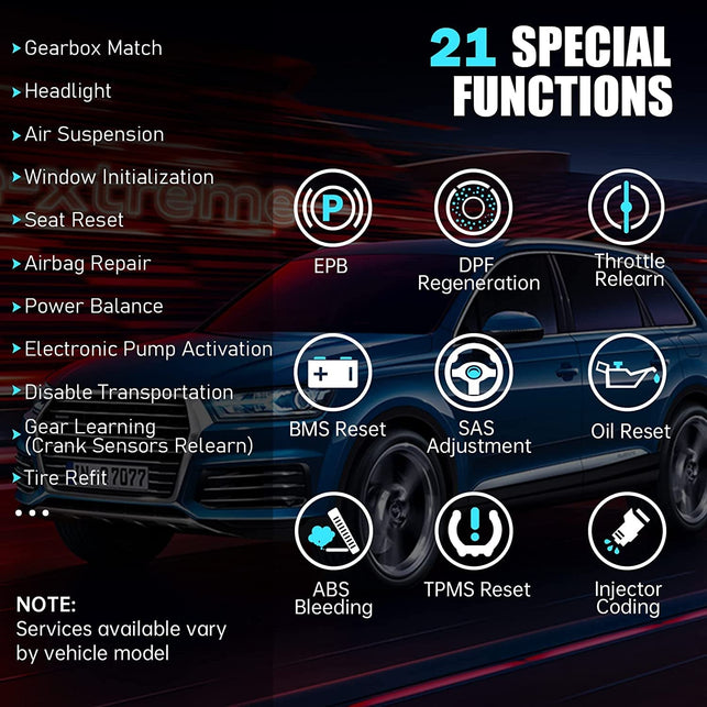 XTOOL Anyscan A30M Wireless BT OBD2 Scanner (NO Update Fee) for Android & Ios, 2023 Newest Bi-Directional Scan Tool with All Systems Diagnostics, 21 Services, ABS Bleeding, Upgraded Ver. of A30, A30D