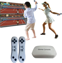 YRPRSODF TV Game Console Built in 883 Games, Retro Video Game Machine with 2.4G Wireless Handheld Gamepad Somatosensory Control, HDMI USB Plug and Play, Kid & Adult Interactive& Puzzle Game,Grey