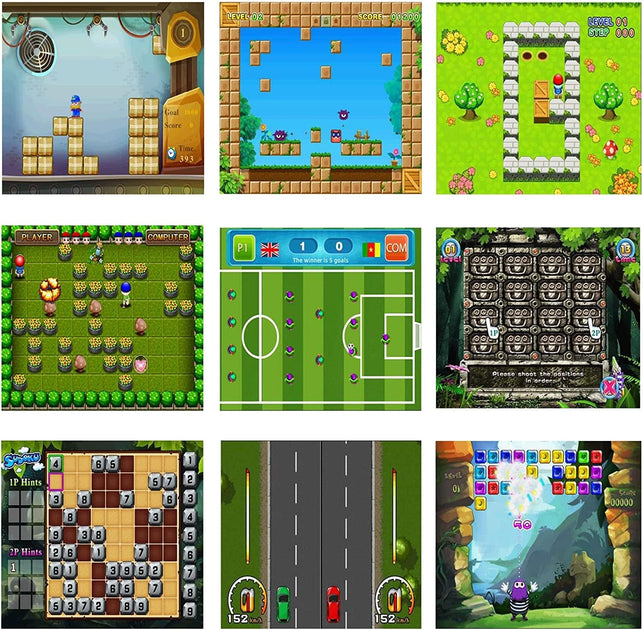 YRPRSODF TV Game Console Built in 883 Games, Retro Video Game Machine with 2.4G Wireless Handheld Gamepad Somatosensory Control, HDMI USB Plug and Play, Kid & Adult Interactive& Puzzle Game,Grey