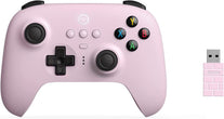 8Bitdo Ultimate 2.4G Wireless Controller with Charging Dock, 2.4G Controller for PC, Android, Steam Deck & Iphone, Ipad, Macos and Apple TV (Pastel Pink) - The Gadget Collective