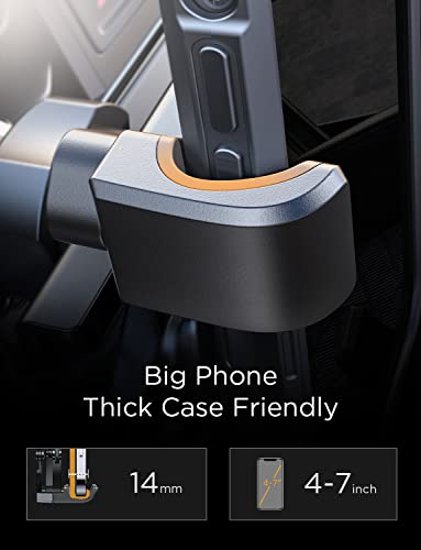 AINOPE Car Phone Holder Mount 2022 Upgraded Gravity Car Phone Mount with Newest Air Vent Clip Auto Lock Hands Free Cell Phone Holder Mount for Car Compatible for iPhone 14 Pro Max 13 12 Sliver - The Gadget Collective
