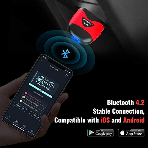AUTOPHIX 3210 Bluetooth OBD2 Scanner Enhanced Universal Car Diagnostic Scanner for iPhone, iPad & Android, Fault Code Reader Plus Battery Tester Exclu - The Gadget Collective