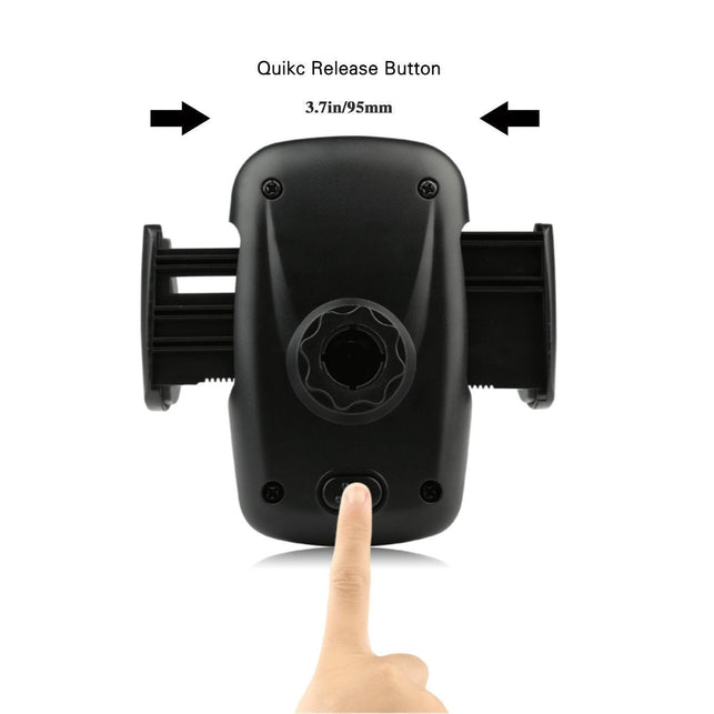 Beam Electronics Universal Smartphone Car Air Vent Mount Holder Cradle for iPhone XS XS Max X 8 8 Plus 7 7 Plus SE 6s 6 Plus 6 5s 5 4s 4 - The Gadget Collective