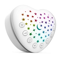 BEREST A13 White Noise Machine & Baby Sleep Soother with 15 Soothing Sounds & Projector Star Night Light, Cry Sensor, Rechargeable Lithium Battery, Portable for Baby, Toddlers, Attaches to Crib - The Gadget Collective
