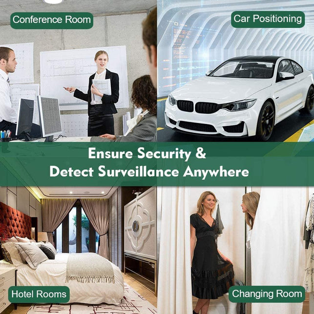 Bug Detector, Hidden Camera Detectors ,Anti Spy Detector ,RF Detector, GPS Detector anti Tracking Strong Magnetic Detector for GPS Tracker Listening Device Hidden Camera Finder in Office, Car, Meeting - The Gadget Collective