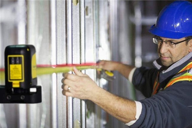 Firecore Self-Leveling Horizontal/Vertical Cross-Line Laser Level with Magnetic Bracket(F112R) - The Gadget Collective