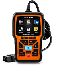 FOXWELL NT301 Obd2 Scanner Professional Enhanced OBDII Diagnostic Code Reader - The Gadget Collective