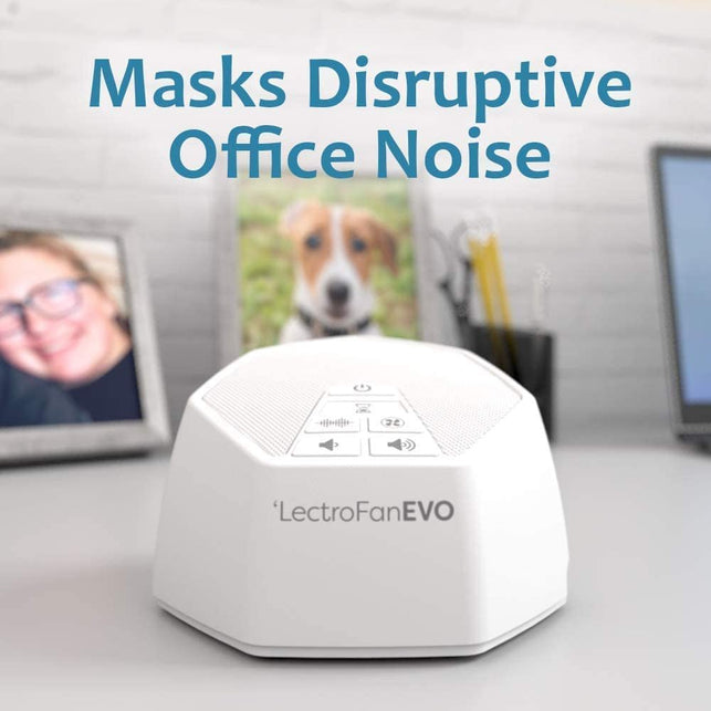 Lectrofan EVO Guaranteed Non-Looping Sleep Sound Machine with 22 Unique Fan Sounds, White Noise Variations, and Ocean Sounds, with Sleep Timer - The Gadget Collective