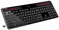 Logitech K750 Wireless Solar Keyboard for Windows Solar Recharging Keyboard Black, Not for Mac (Windows Black) - The Gadget Collective