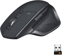 Logitech MX Master 2S Wireless Mouse – Use on Any Surface, Hyper-Fast Scrolling, Ergonomic Shape, Rechargeable, Control Upto 3 Apple Mac and Windows Computers, Graphite (Discontinued by Manufacturer) - The Gadget Collective