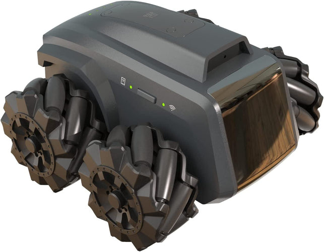 Moorebot Scout - Tiny Ai-Powered Smart Camera Mobile Robot for Monitoring, Work with Alexa and Google Home, 1080P, Human and Pets Recognition, FWD Mecanum Wheels, Auto Patrol and Docking, Night Vision - The Gadget Collective