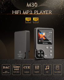 MP3 Player, MECHEN Lossless DSD High Resolution Portable Digital Audio Music Player with 64GB Memory Card, Hifi Lossless Audio Player,Support up to 256GB - The Gadget Collective