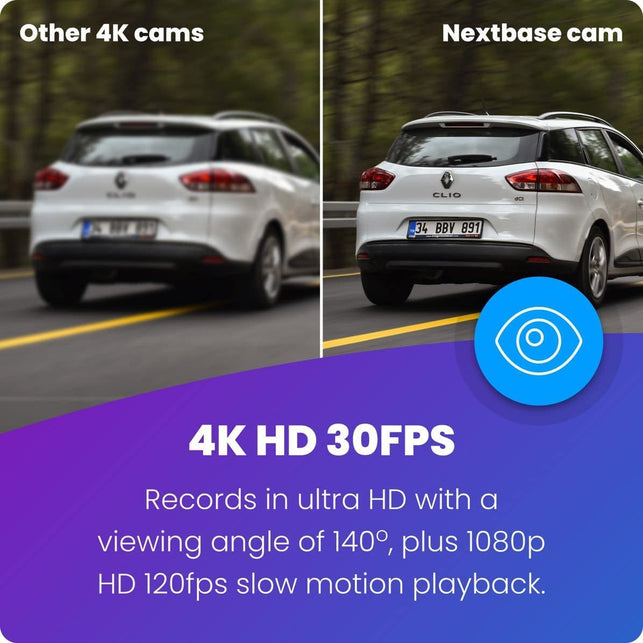 NEXT BASE 622GW Dash Camera, Compact - The Gadget Collective