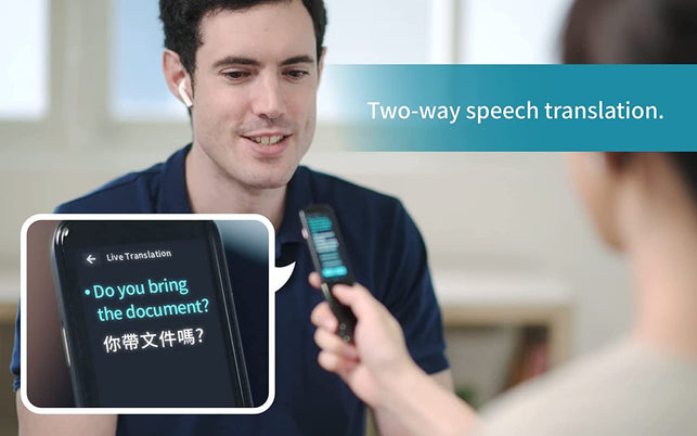 Penpower Worldpen Scan Go | OCR Reading Pen with Text to Speech | Pen Scanner for Data Input | Pen Translator for Second Language Learners| Wireless Standalone | LCD Touchscreen | Wi-Fi Connection - The Gadget Collective