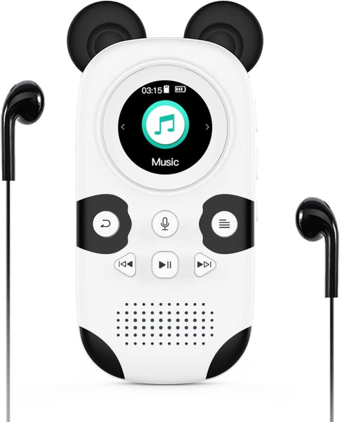 32GB Clip Mp3 Player with Bluetooth 5.0, Mini Portable Wearable Mp3 Player  with FM Radio Recording, Music mp3 Player for Kids with Pedometer Mp3 and