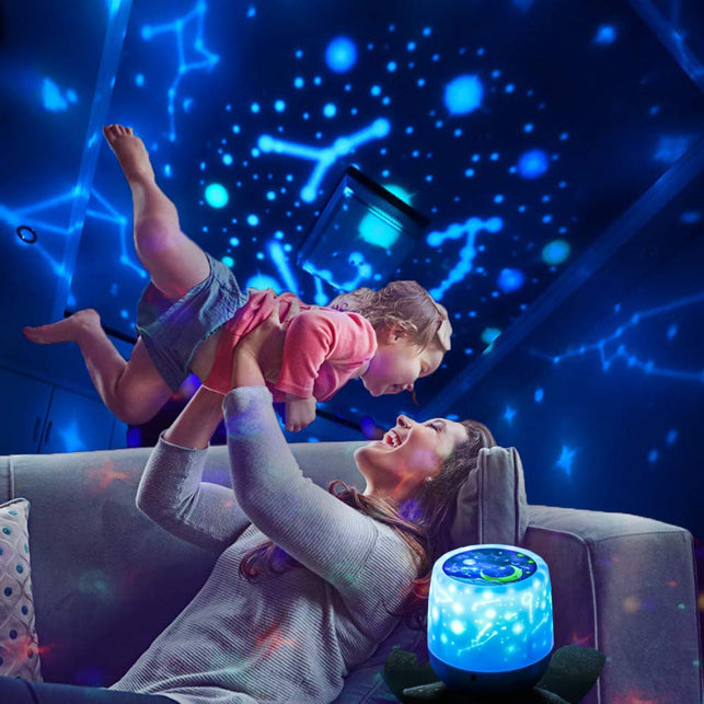 Silvotek Kids Night Light Projector - Star Light Projector with USB Cable, 360 Degree Rotation Kids Star Projector Lamp Bedroom Star Projector Night L - The Gadget Collective