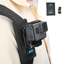TELESIN Bag Backpack Shoulder Strap Mount with Adjustable Shoulder Pad, Strap Holder Attachment System for GoPro Hero 7 Hero 2018 Hero 6/5/4/3+, Sessi - The Gadget Collective