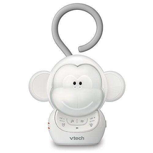 VTech BC8211 Myla The Monkey Baby Sleep Soother with a White Noise Sound Machine Featuring 5 Soft Ambient Sounds, 5 Calming Melodies & Soft-Glow Night - The Gadget Collective