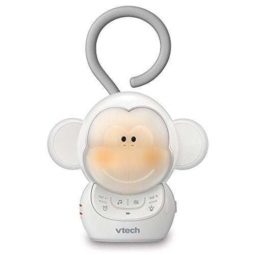 VTech BC8211 Myla The Monkey Baby Sleep Soother with a White Noise Sound Machine Featuring 5 Soft Ambient Sounds, 5 Calming Melodies & Soft-Glow Night - The Gadget Collective