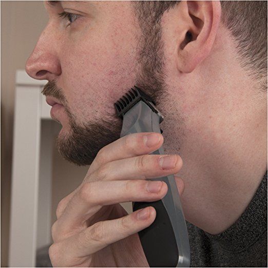 Wahl Beard and Mustache Battery-Operated Trimmer #9906-717 - The Gadget Collective