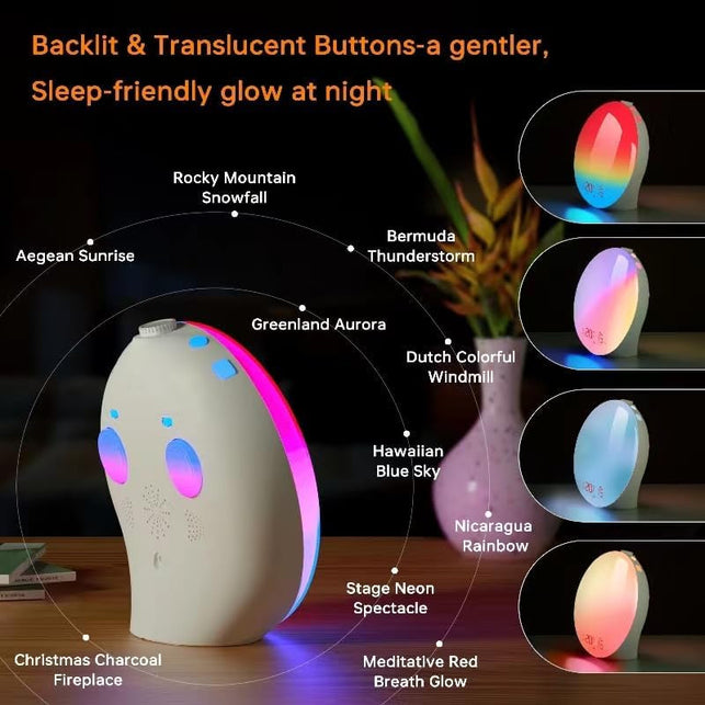 Aurora Sunrise Alarm Clock with 3 Free Magnetic Pet Kit, Wake-Up Light, Bluetooth Speaker, Backlit, Eye-Friendly Sleep Aid, Dimmable, Dual Alarms, Natural Sound, Kid, Child, Teenager, DIY, X-Mas Gift