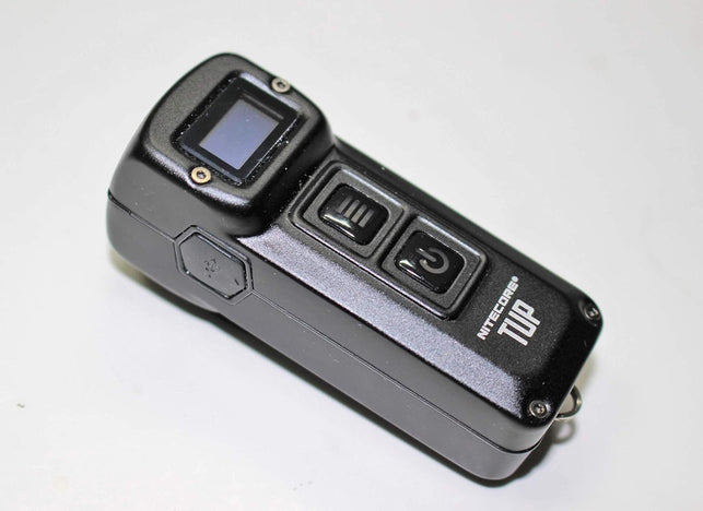 Nitecore TUP 1000 Lumen RCHRGBL Keychain Flashlight Black