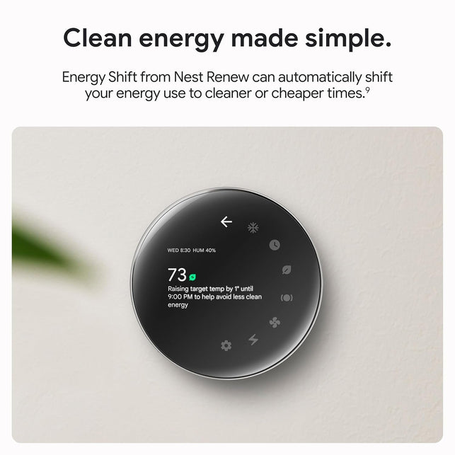 Google Nest Learning Thermostat (4Th Gen) with Nest Temperature Sensor (2Nd Gen) Polished Gold - Energy Saving Smart Thermostat with Adaptive Eco - Works with Alexa and Google Home App - Polished Gold