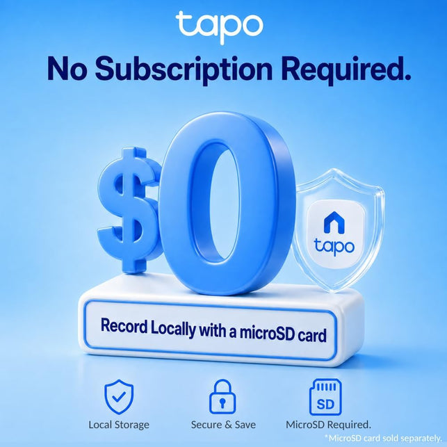 Tapo C530WS Outdoor Pan/Tilt 3K 5MP Security Cam, AI Detection, 2-Way Audio