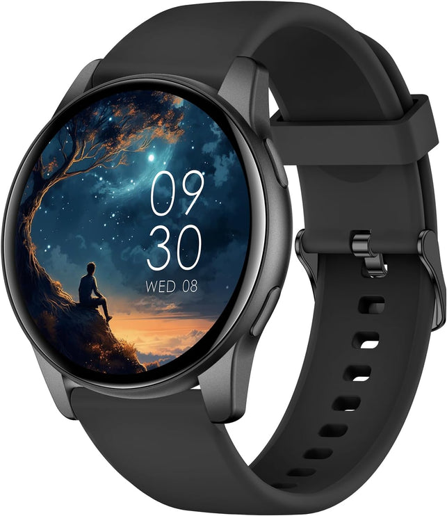 Smart Watch Answer/Make Call, 1.38" Smart Watches for Women Men, Fitness Tracker Watch with Heart Rate/Sleep Monitor, 120+ Sports, IP68 Waterproof Step Counter Watch Compatible with Android Ios