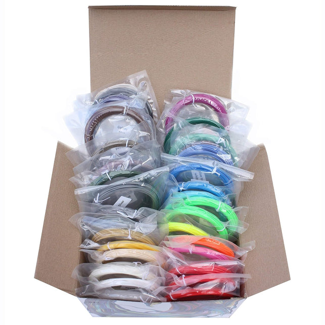 MYNT3D Superpack PLA 3D Pen Filament Refills, 32 Colors, 10M Each, over 1Kg