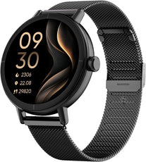TOOBUR Smart Watch for Men Women, Fitness Tracker for Android & Ios, Black