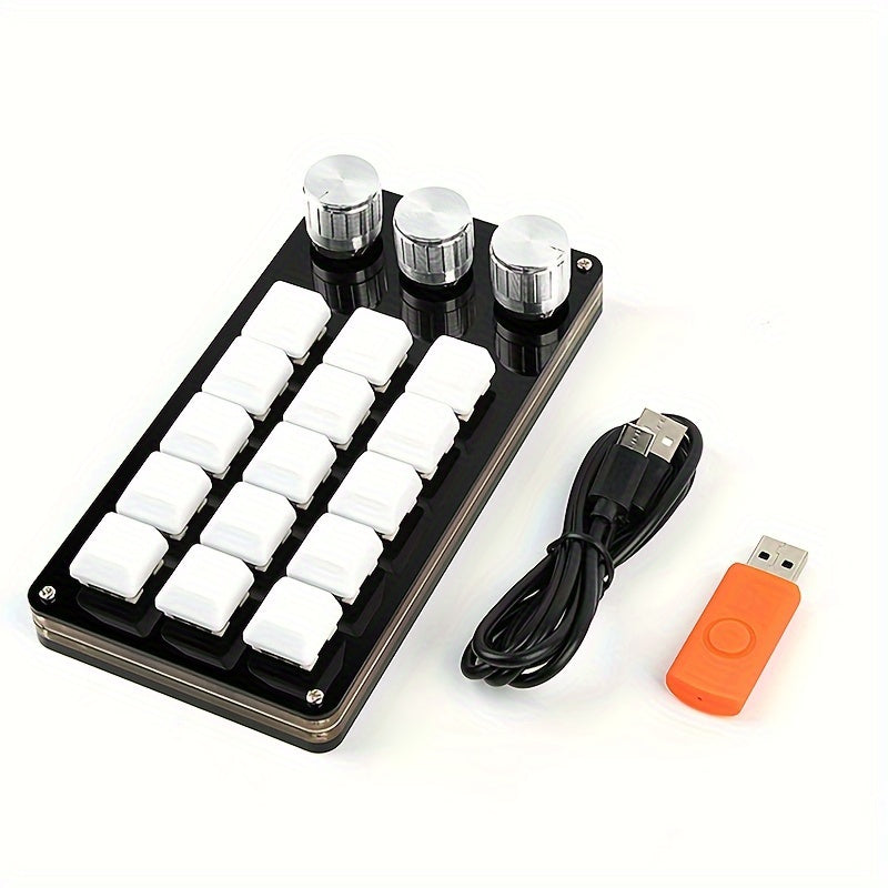 Small Shortcut Controller Wired Small Keyboard, Mini Shortcut Key Gaming Auxiliary Keyboard, Off ...