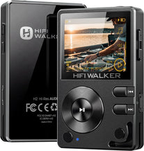 HIFI WALKER H2 Hifi MP3 Player with Bluetooth 5.2, Lossless DSD FLAC Player, Digital Audio Player Hi Res Portable Music DAP Player with 64GB Micro SD Card, Support up to 512GB