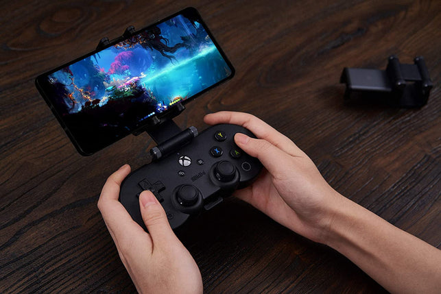 8Bitdo Sn30 Pro for Xbox Cloud Gaming on Android - Bluetooth Controller with Adjustable Clip, 16 Hour Battery