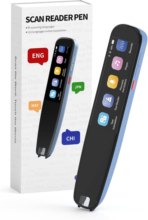 NEWYES Scan Reader Pen Dyslexia Tool Reading Pen for Students Adults, Translator Scanner Pen