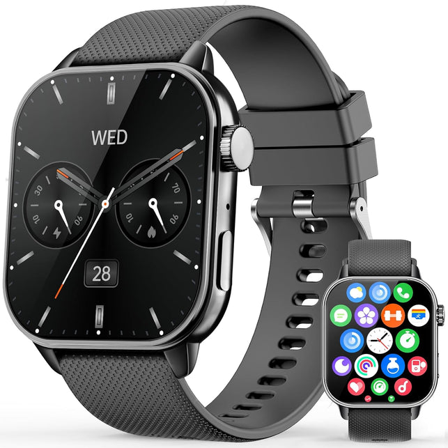Smart Watches for Men Women,With Bluetooth Call 1.85'' HD Fitness Tracker