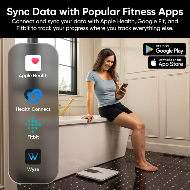 Wyze Smart Scale Bodyscan with Handle, Body Composition Scale