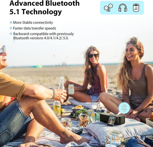 32GB MP3 Player with Bluetooth 5.1,2.8'' Full Touch Screen Music Player with Speaker,Portable Hifi Lossless Sound MP4 Music Player with Fm,Radio,Recorder, E-Book,Pedometer,Armband,Support up to 128GB
